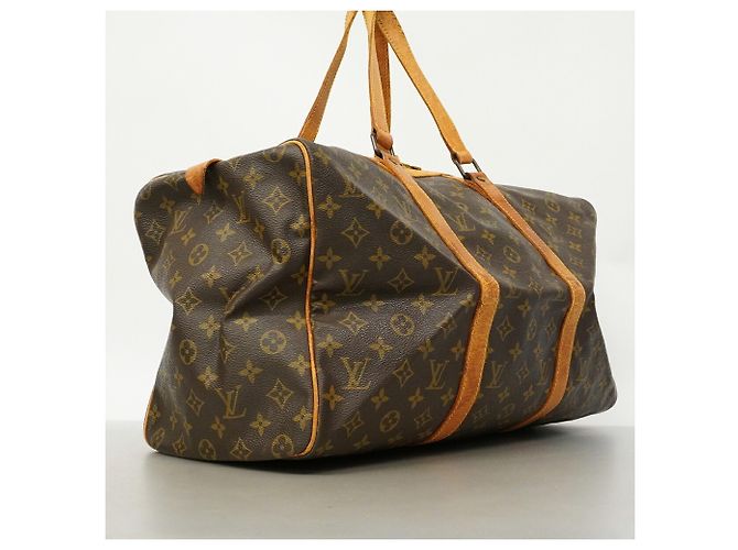 Borsa Louis Vuitton Boston Monogram Saxpool 45 Marrone - vista 2