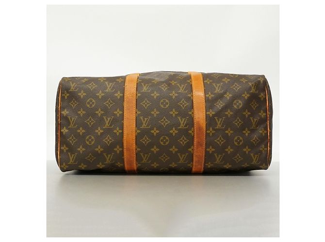 Borsa Louis Vuitton Boston Monogram Saxpool 45 Marrone - vista 3
