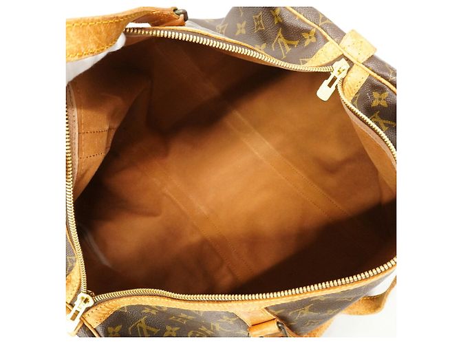 Borsa Louis Vuitton Boston Monogram Saxpool 45 Marrone - vista 4