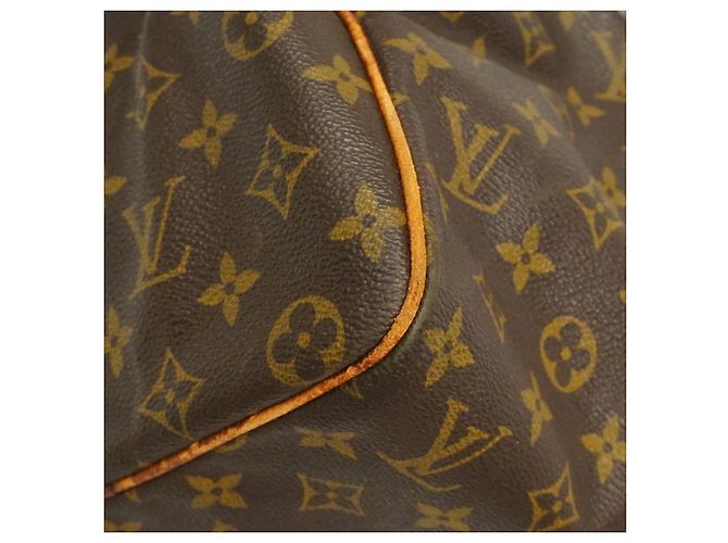 Borsa Louis Vuitton Boston Monogram Saxpool 45 Marrone - vista 6