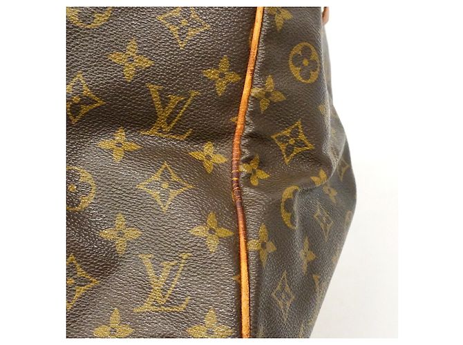 Borsa Louis Vuitton Boston Monogram Saxpool 45 Marrone - vista 7