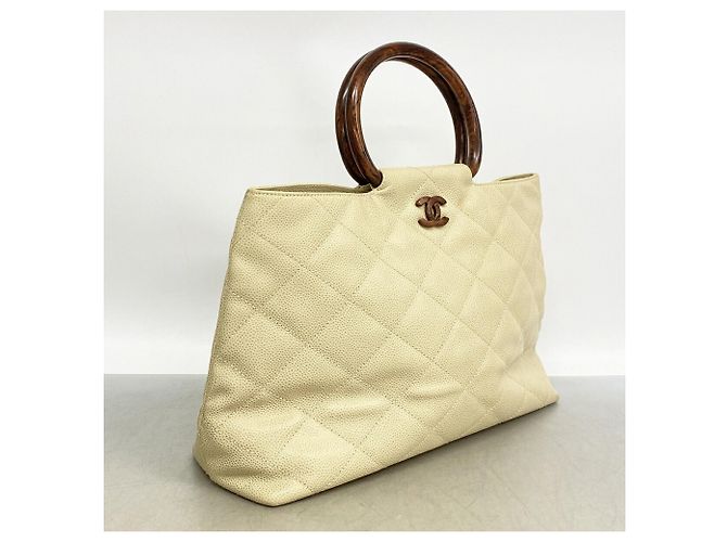 Bolso Chanel Matelassé en Beige - vista 2