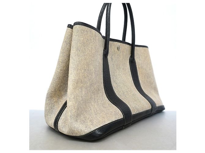 Hermès Borsa Tote Hermes Garden PM Nero - vista 2