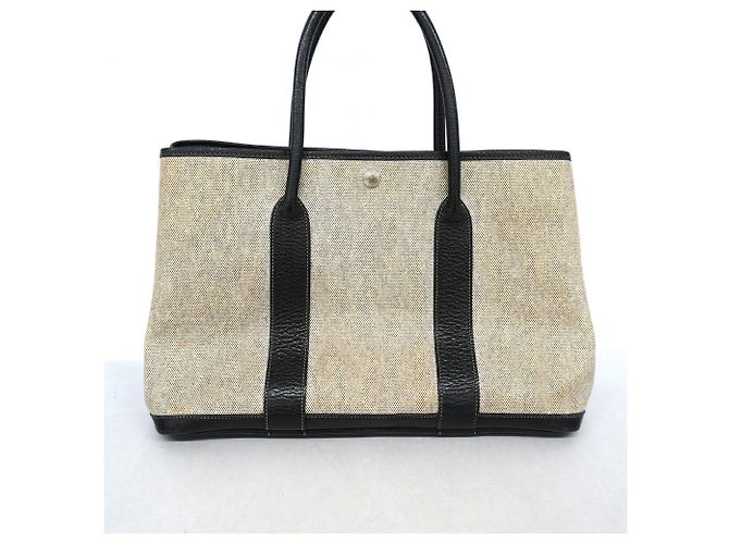 Hermès Borsa Tote Hermes Garden PM Nero - vista 8
