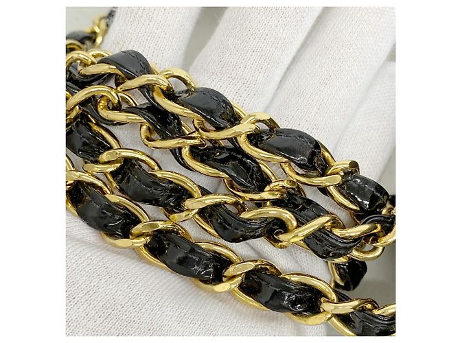 Borsa a tracolla Chanel Matelassé con catena Nero - vista 10