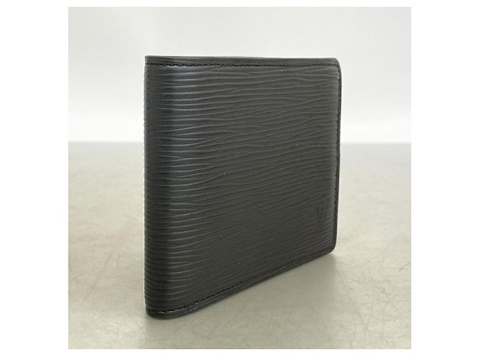 Louis Vuitton Epi Portefeuille Slender Wallet Nero - vista 2