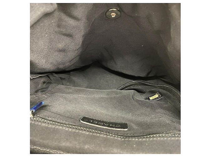 Chanel Matelassé Rucksack aus Lammleder Schwarz Mehrfarben - Ansicht 4