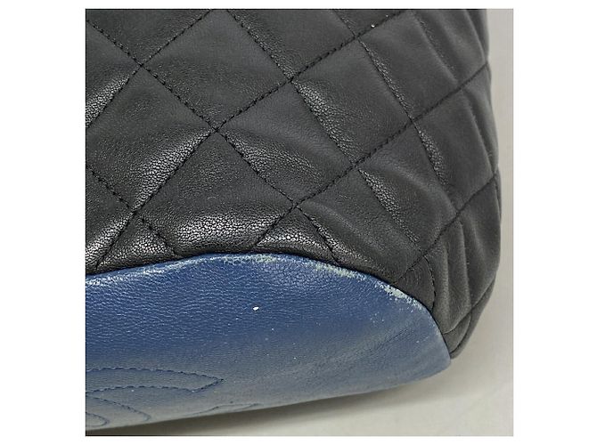 Chanel Matelassé Rucksack aus Lammleder Schwarz Mehrfarben - Ansicht 6