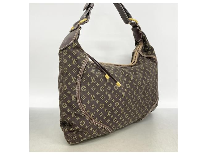 Borsa a tracolla Louis Vuitton Monogram Mini Lin Manon MM Damier ebene - vista 2