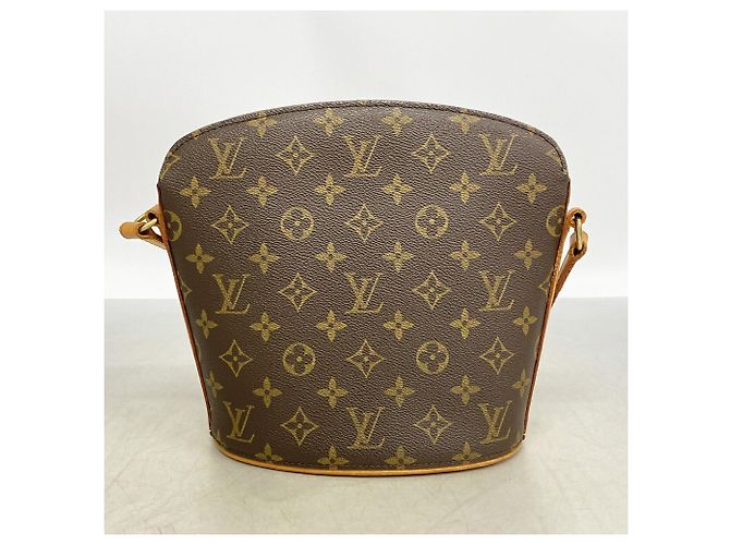 Sac à épaule Louis Vuitton Monogram Druot Marron - vue 11