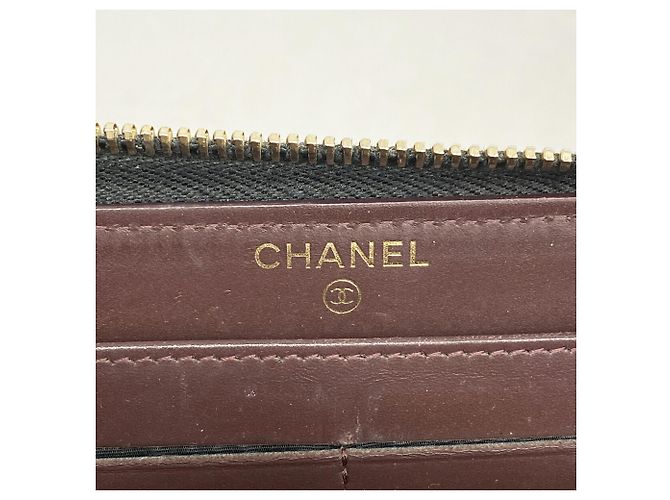 Cartera larga Chanel negra Negro - vista 4