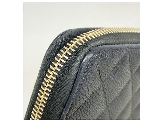 Cartera larga Chanel negra Negro - vista 6