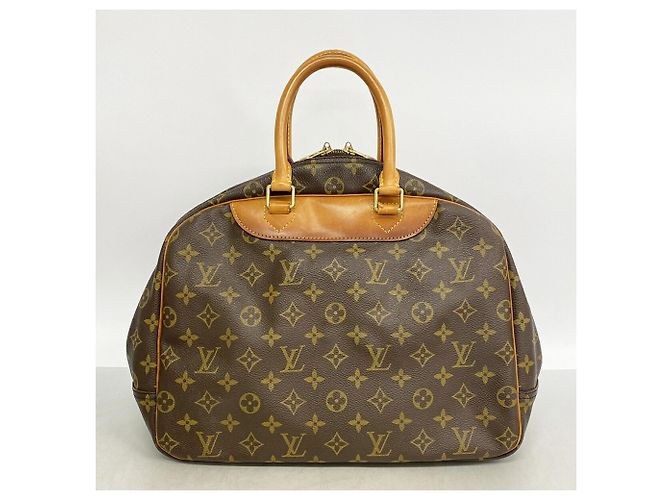 Borsa Louis Vuitton Monogram Deauville M47270 Marrone - vista 11