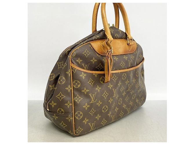 Borsa Louis Vuitton Monogram Deauville M47270 Marrone - vista 2