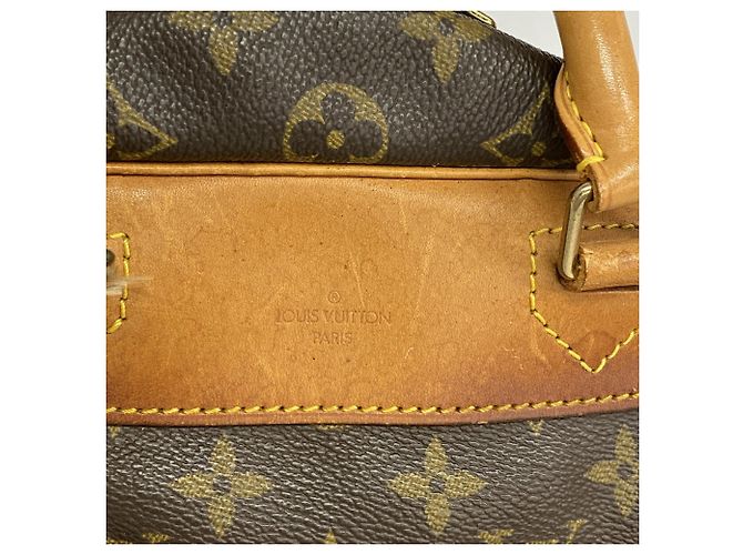 Borsa Louis Vuitton Monogram Deauville M47270 Marrone - vista 8