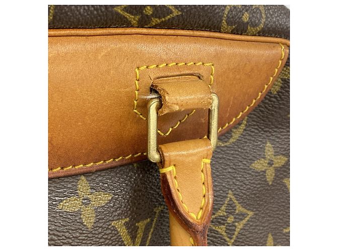 Borsa Louis Vuitton Monogram Deauville M47270 Marrone - vista 9