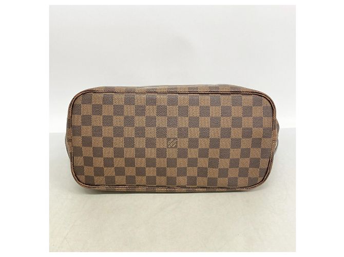 Borsa Tote Louis Vuitton Damier Neverfull MM N51105 Ebene Damier ebene - vista 3