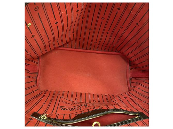 Borsa Tote Louis Vuitton Damier Neverfull MM N51105 Ebene Damier ebene - vista 4
