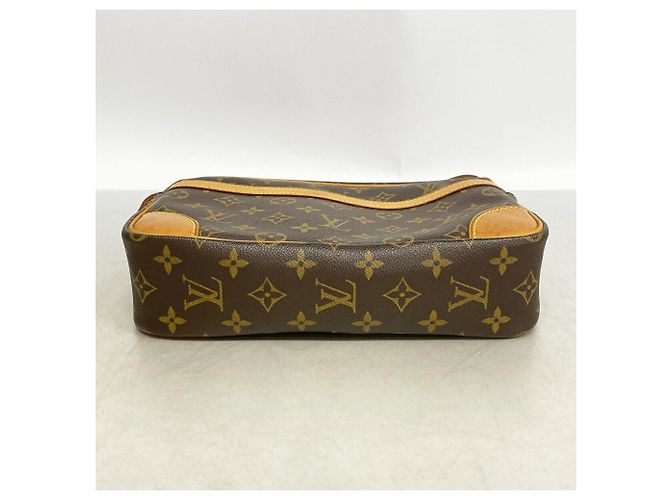 Borsa a tracolla Louis Vuitton Monogram Trocadero 27 Marrone - vista 3