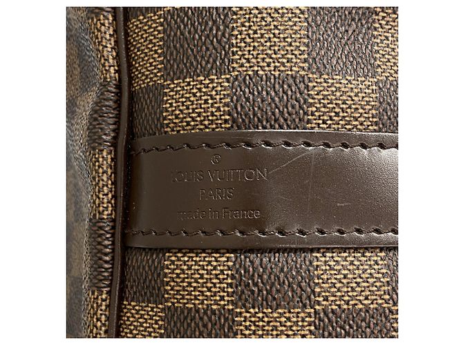 Louis Vuitton Boston Damier Keepall Bandoulière 55 Damier ebene - vista 5