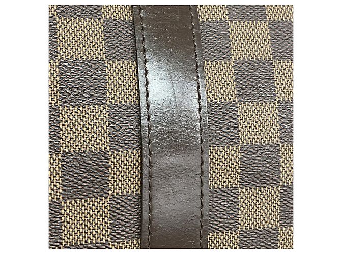 Louis Vuitton Boston Damier Keepall Bandoulière 55 Damier ebene - vista 7