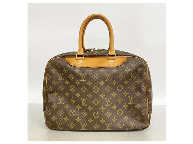 Borsa Louis Vuitton Monogram Deauville Marrone - vista 11