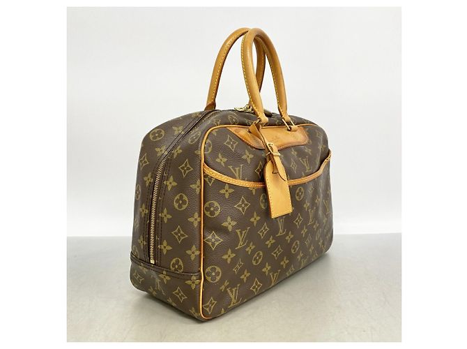 Borsa Louis Vuitton Monogram Deauville Marrone - vista 2