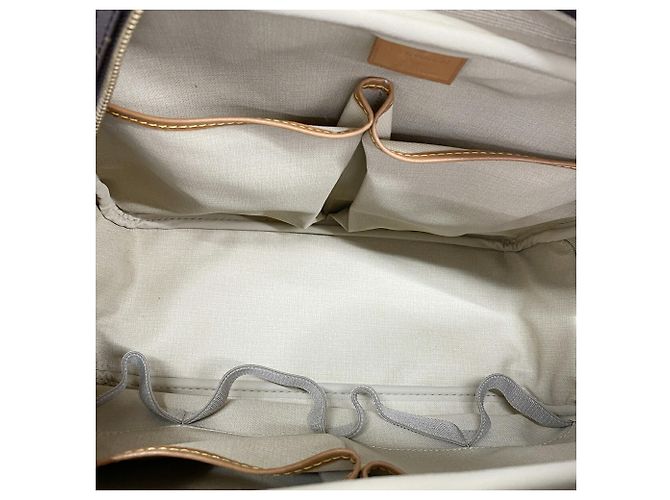 Borsa Louis Vuitton Monogram Deauville Marrone - vista 4