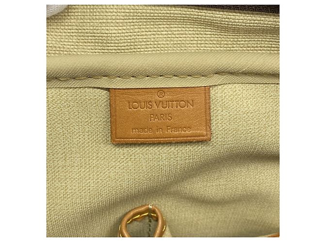 Borsa Louis Vuitton Monogram Deauville Marrone - vista 5