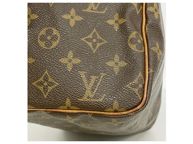 Borsa Louis Vuitton Monogram Speedy 30 Marrone - vista 9