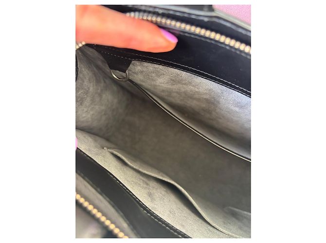 Borsa Louis Vuitton Gémeaux GM in pelle Epi Nero - vista 10