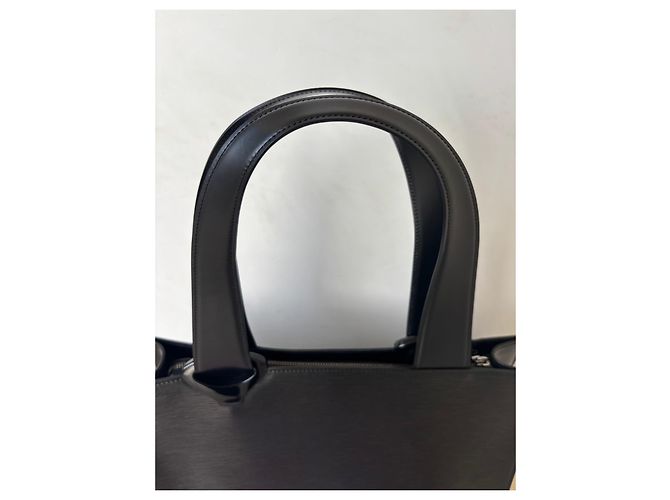 Borsa Louis Vuitton Gémeaux GM in pelle Epi Nero - vista 5