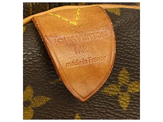 Louis Vuitton Keepall Monogram 55 Castaño - vista 4