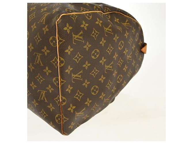 Louis Vuitton Keepall Monogram 55 Castaño - vista 7