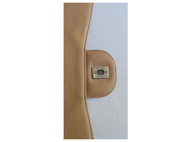 Borsa a patta Chanel Jumbo in pelle. Rosa - vista 10