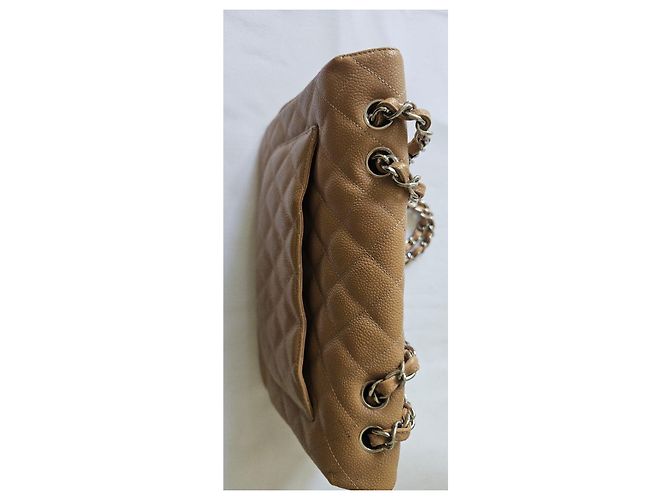 Borsa a patta Chanel Jumbo in pelle. Rosa - vista 5