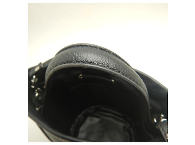 Borsa a tracolla con coulisse Balenciaga Everyday Nero - vista 10