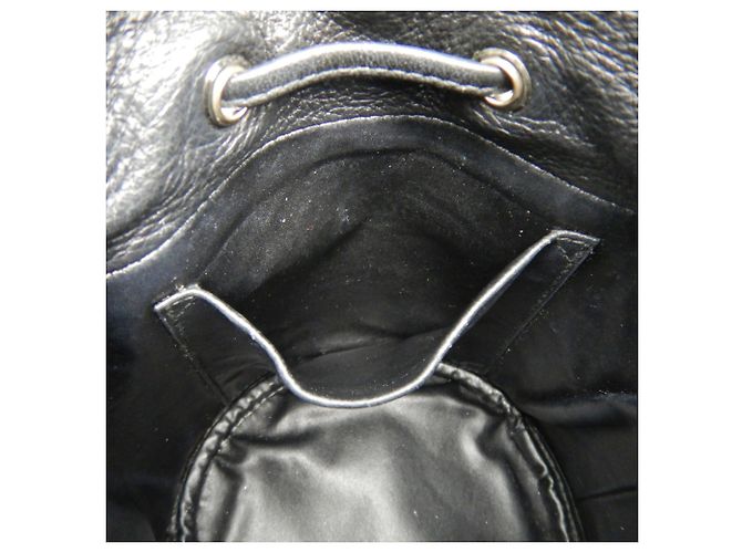 Borsa a tracolla con coulisse Balenciaga Everyday Nero - vista 19