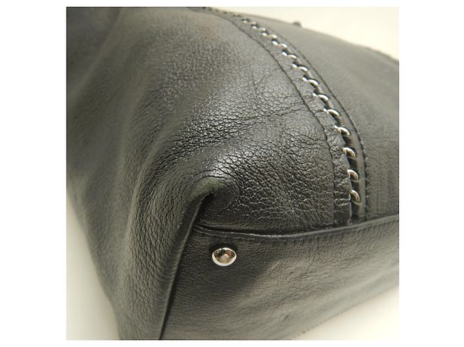 Chanel Luxus-Chain-Tote-Bag Schwarz - Ansicht 17