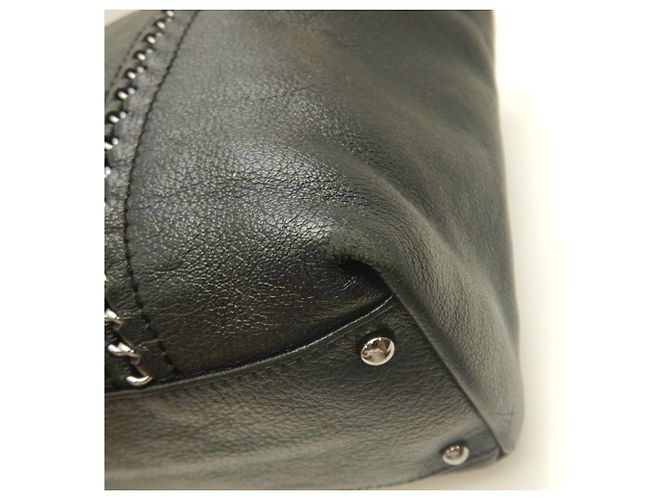 Chanel Luxus-Chain-Tote-Bag Schwarz - Ansicht 18
