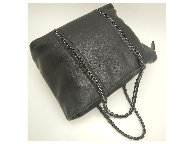 Chanel Luxus-Chain-Tote-Bag Schwarz - Ansicht 3