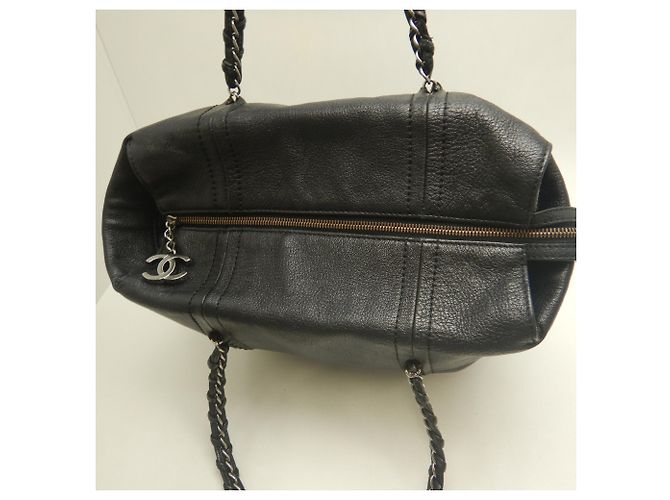 Chanel Luxus-Chain-Tote-Bag Schwarz - Ansicht 4