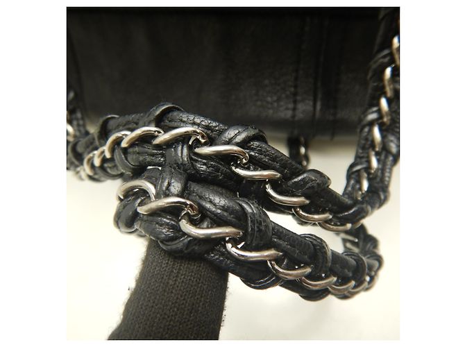 Chanel Luxus-Chain-Tote-Bag Schwarz - Ansicht 9