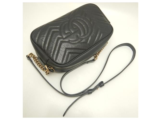 Borsa Small Camera Gucci Nero - vista 3