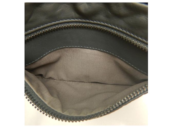 Borsa a vita Bottega Veneta Intrecciato Grigio antracite - vista 14