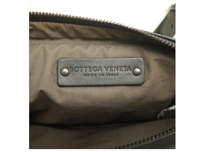 Borsa a vita Bottega Veneta Intrecciato Grigio antracite - vista 15