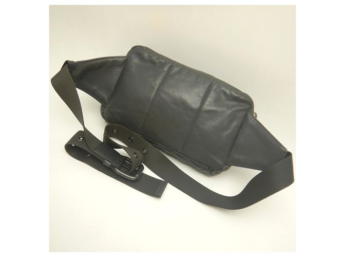 Borsa a vita Bottega Veneta Intrecciato Grigio antracite - vista 3