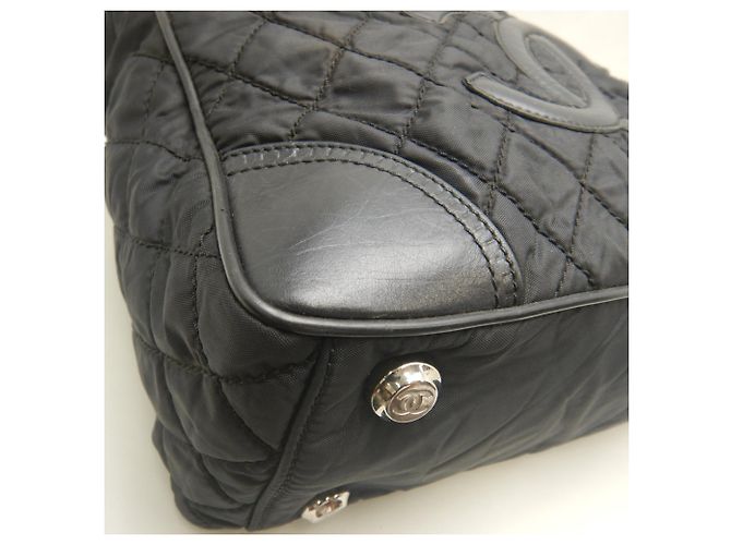 Borsa Tote Chanel Paris New York Line Nero - vista 15