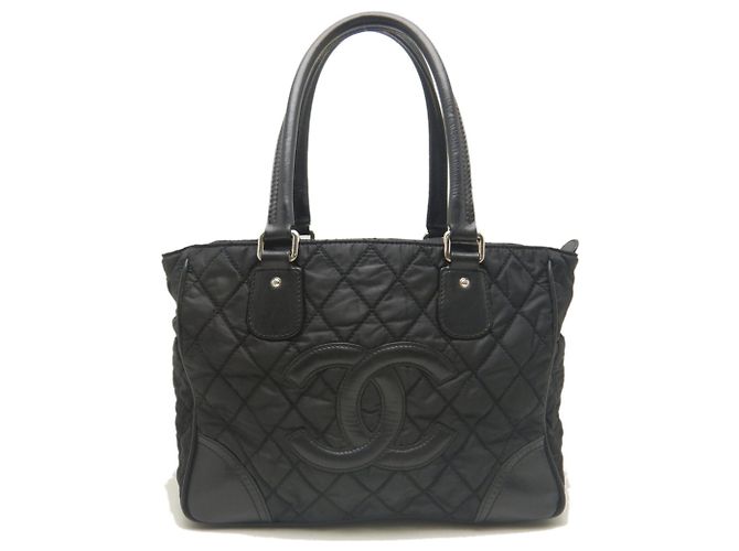 Borsa Tote Chanel Paris New York Line Nero - vista 2