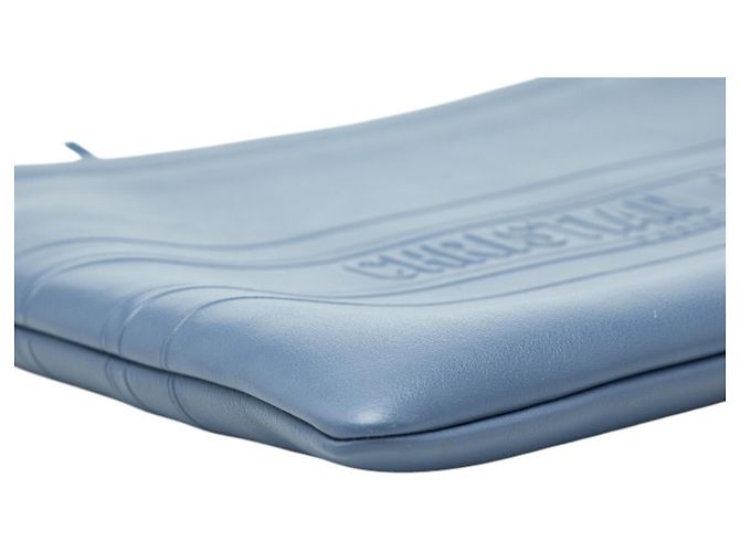 Clutch Christian Dior in pelle blu - vista 5